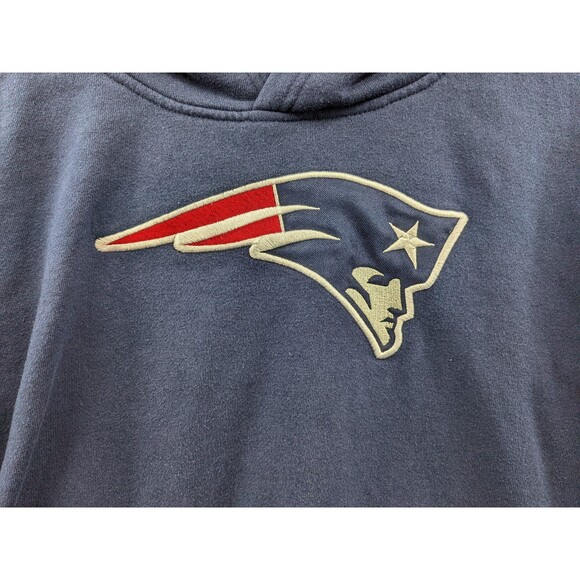 Kids Large New England Patriots Hoodie Sweatshirt NFL Football - Picture 3 of 12